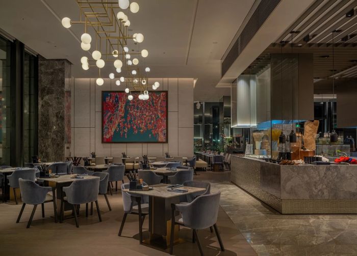 新五星級酒店設計   佛山新城保利洲際酒店餐廳設計賞析