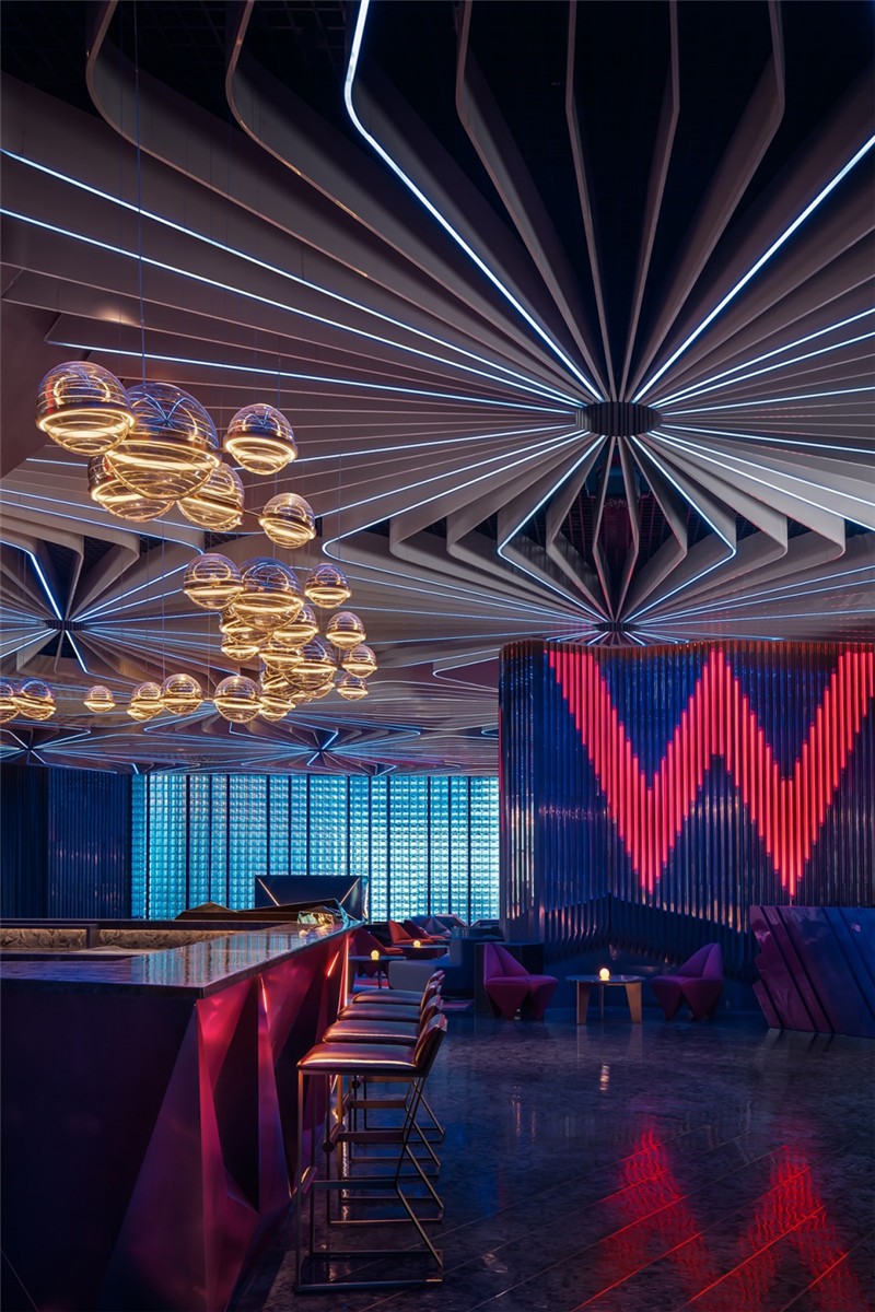 前衛潮流的長沙W酒店公共區域設計方案